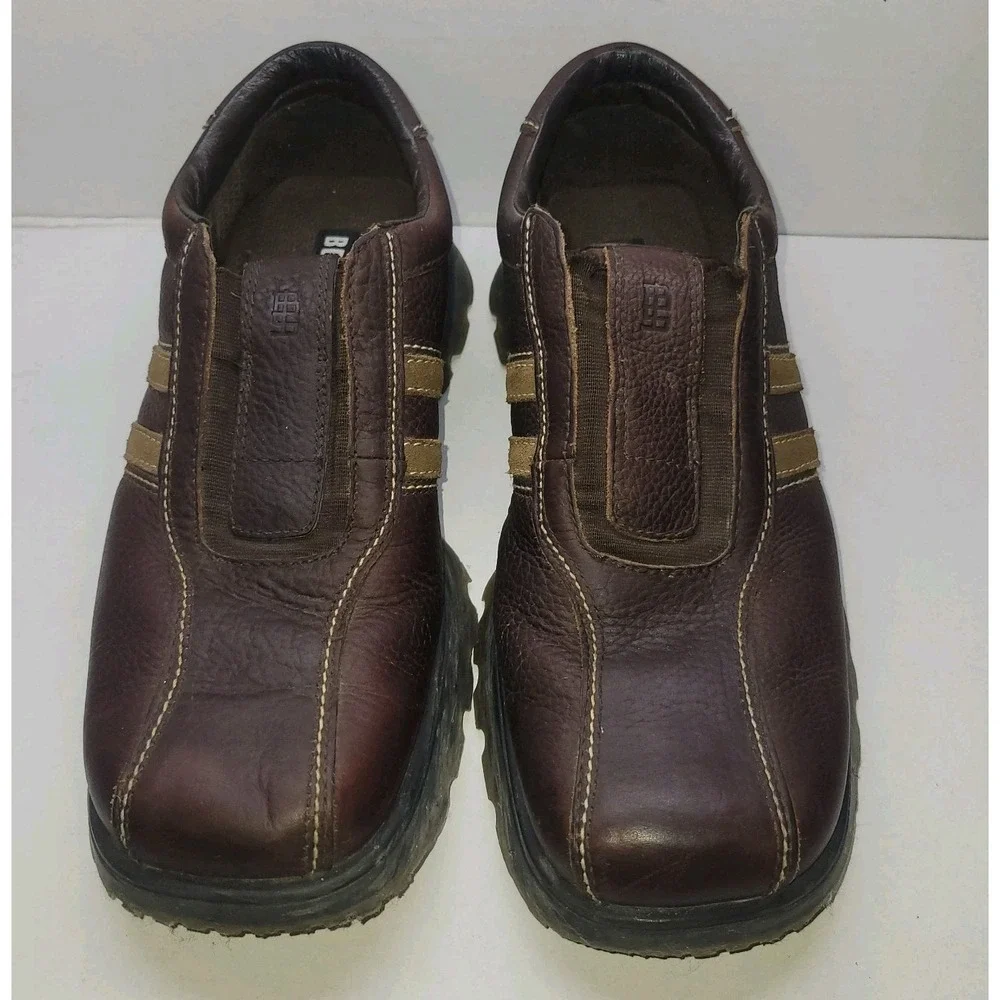 Bed Stu The Next Step Loafers Shoes Mens 13 Brown Leather Slip On Casual - Picture 1 of 9